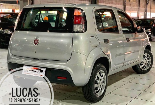 FIAT UNO ATRACTIVE 1.0 MANUAL 2019 !CARRO IMPECAVEL,TROCO E FINANCIO,CHAMA NO ZAP!