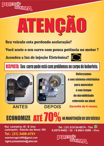 Corpo de Borboleta TBI Palio 1.3 Fire Bosh 0280 750 216 - Foto 5
