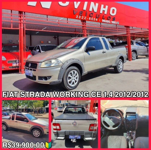 FIAT/ STRADA WORKING CE 1.4 2012/2012