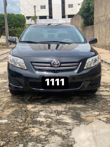 COROLLA 1.8 GLI AUT10/11UNICO DONO,COR  PRETO 