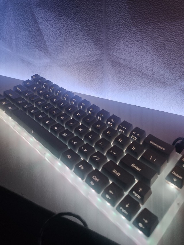 gamakay k66 mecânico teclado