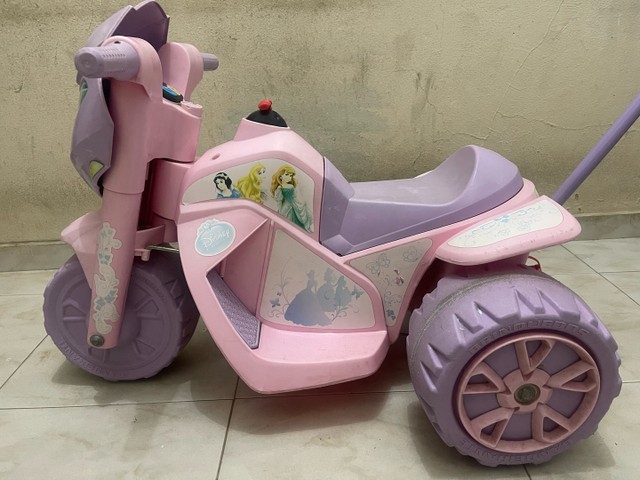 Moto Elétrica Infantil Princesas Disney