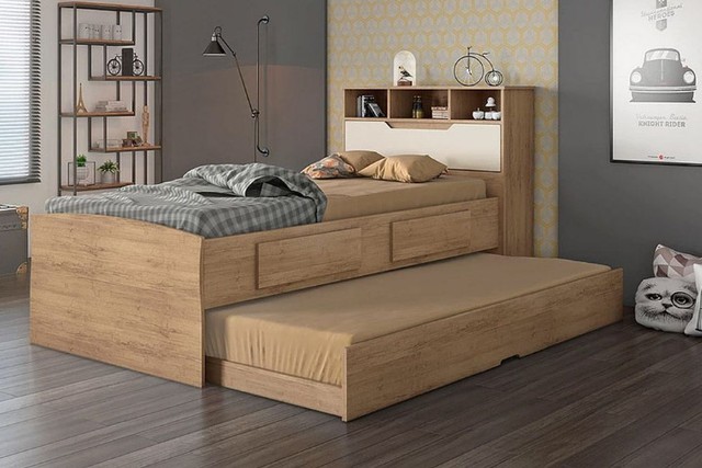 Cama Bibox Solteiro com Baú e Gavetas. Produto Novo Direto da Fábrica.