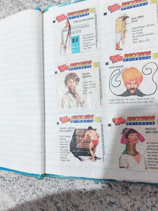  Figurinhas antigas