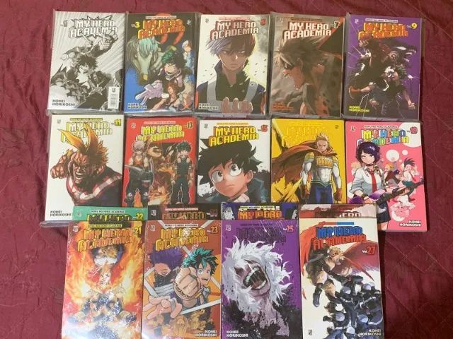 Livro boku no hero my hero academia vol 7