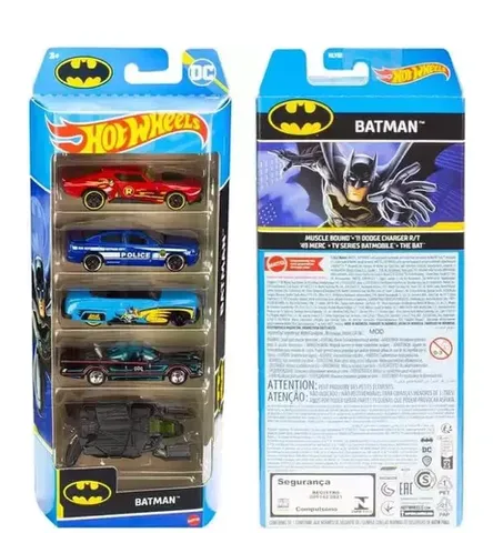 Hot Wheels Batman Carros Temáticos - Vários Modelos - Mattel