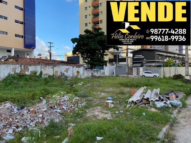 Terreno em Tambaú de esquina com mais de 360m2 e numa ótima localização! (Oportunidade) - Foto 2