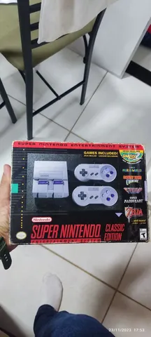 Super Nintendo todo Original na Caixa. Lance Livre. Aco