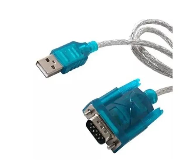 Cabo Conversor Usb 2.0 Serial Rs232 Db9 9 Pinos Adaptador - Foto 2