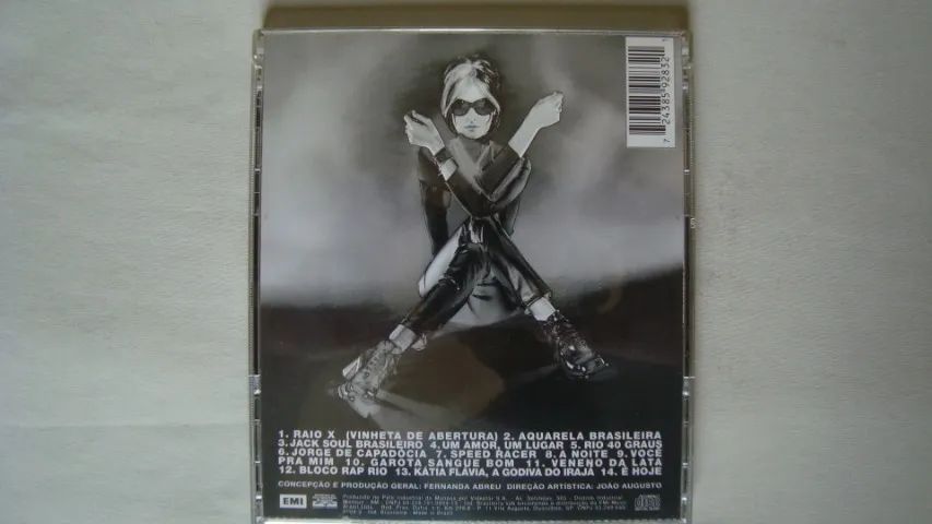 Cd Fernanda Abreu - Raio X - 1997 - Foto 2