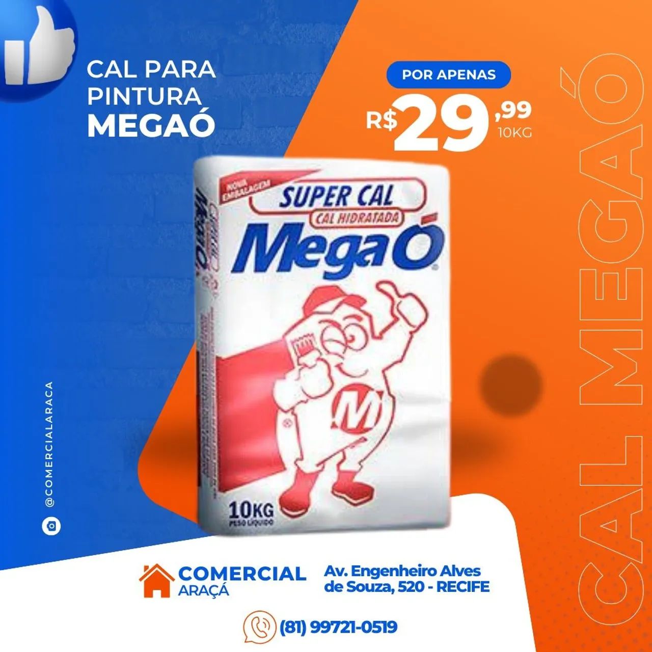 Cal pintura Megaó 