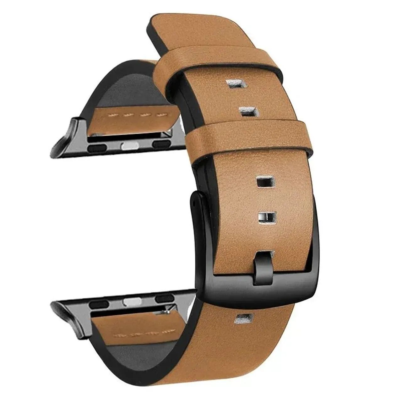 Pulseira De Couro Para Apple Watch 42/44/45/49mm - Foto 2