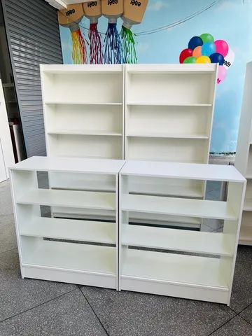 Balcão vitrine c/ Prateleira MDF 