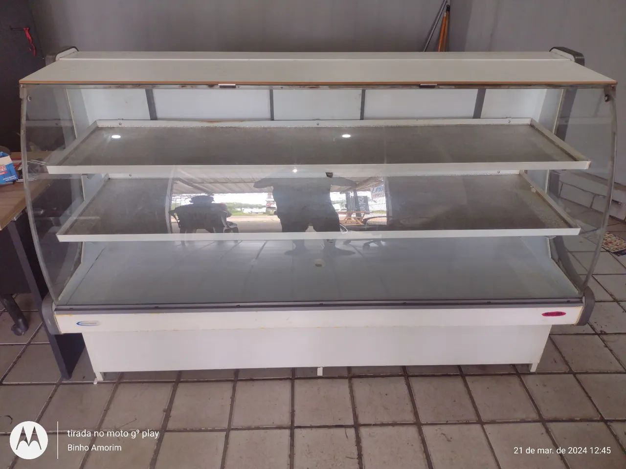 Balcão expositor refrigerado 