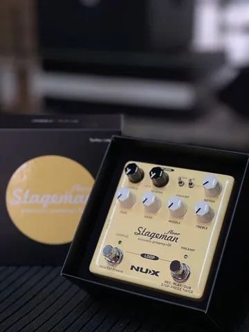 Pedal Preamp para Violão Nux Stageman Floor - Instrumentos