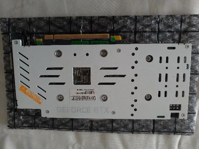 Placa de video galax geforce gtx 1060 ex oc white 6gb ddr5 192 bits - Foto 2