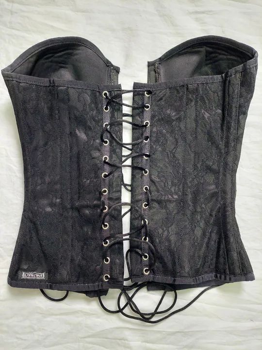 Corset de renda preto - - Foto 3