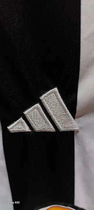 CAMISA DO GALO ORIGINAL ADIDAS SEMI NOVA (M) - Foto 3