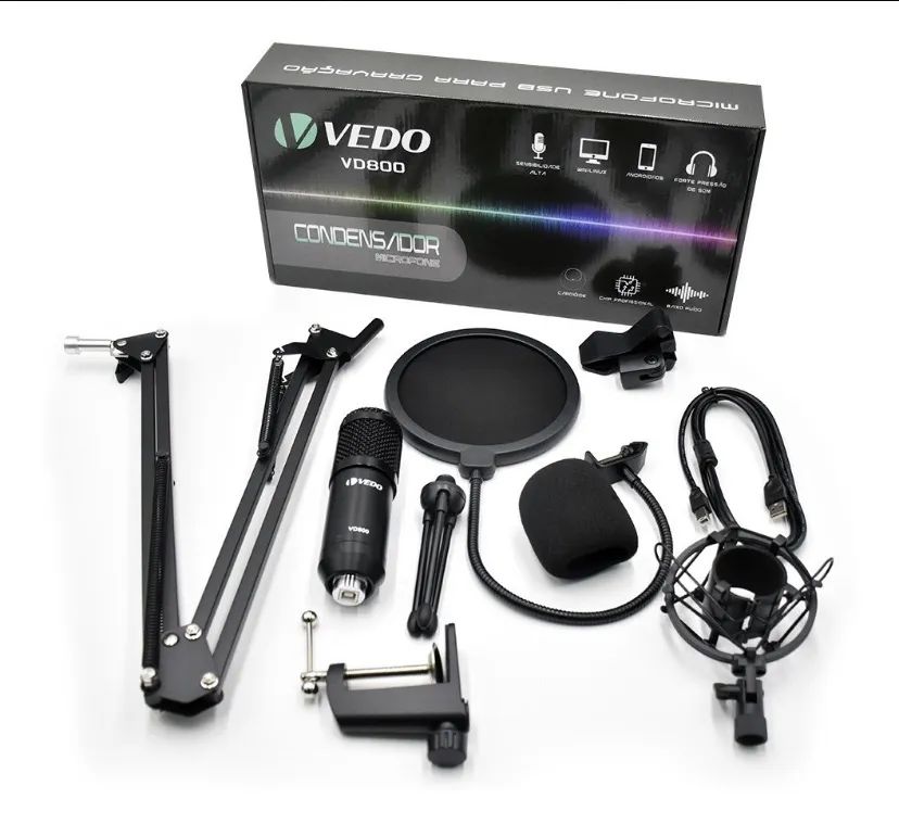 Microfone vedo BM800