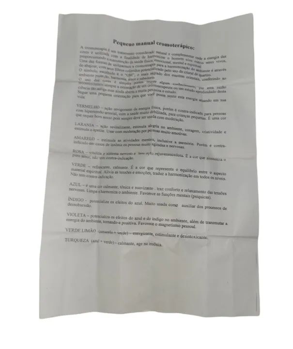 Luminária Cromoterapia com Cristal Bruto  - Foto 6