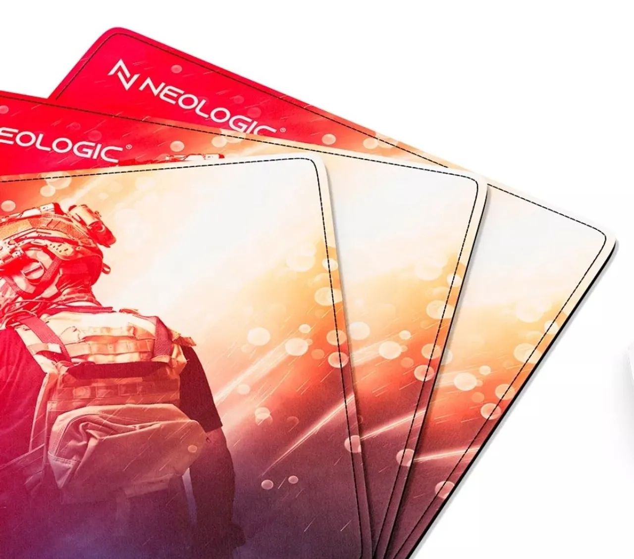 Kit Gamer Neologic 4x1 Infinity Play Teclado Rainbow, Mouse - Foto 2