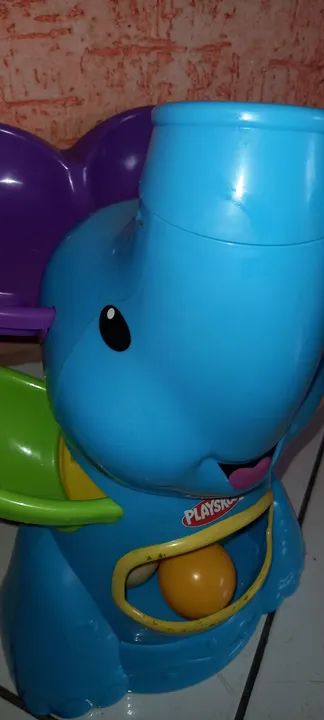 Elefante Brinquedo de Bolinhas Voadoras - Playskool - Foto 2