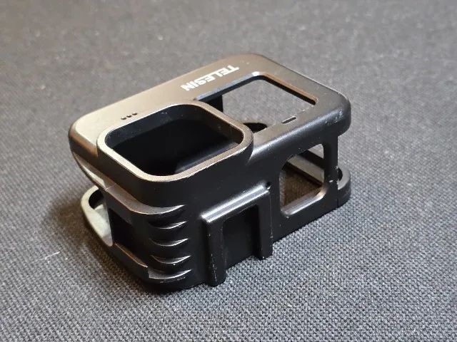 Case frame Telesin :: suporte armação módulo vlogger :: GoPro Hero Black :: acessório - Foto 5