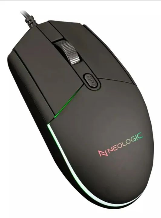 Kit Gamer Neologic 4x1 Infinity Play Teclado Rainbow, Mouse - Foto 3
