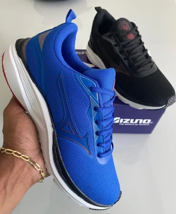 Tênis Mizuno - Preto e Azul
