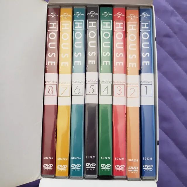DVD House - Box completo - 46 Discos - Foto 3