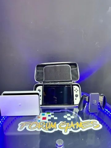 Nintendo Switch Oled Impecável com Case - Foto 2