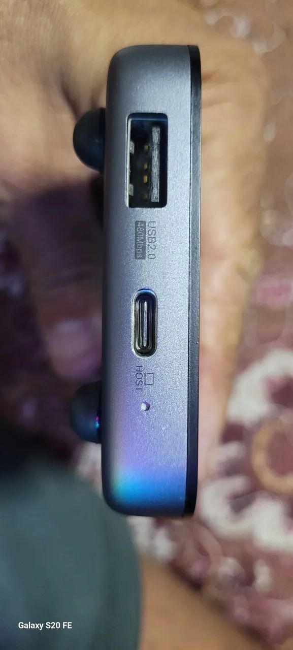 Hub USB-C com Enclosure M.2 SSD Hagibis - Foto 5