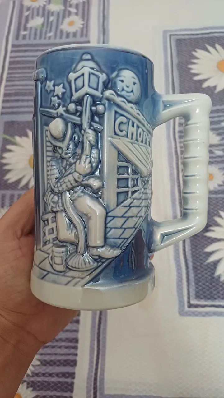 Caneca de choop de cerâmica 