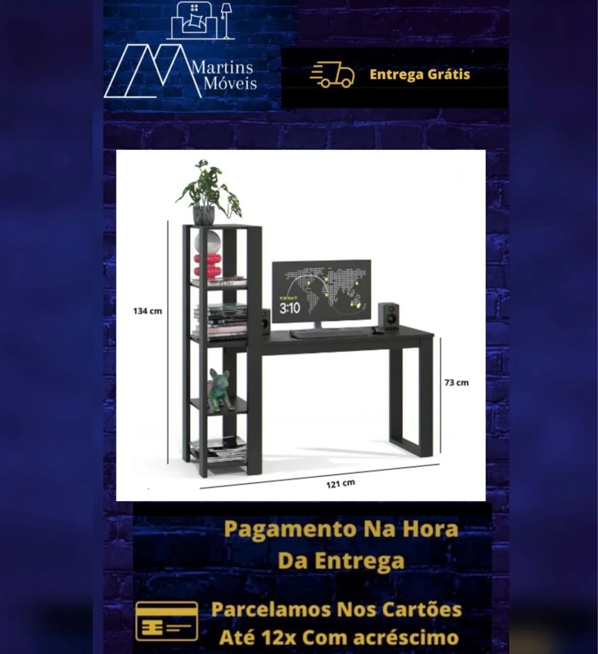GRANDE PROMOÇÃO MESA DE ESTUDO, TRABALHO ENTREGA GRÁTIS   - Foto 2