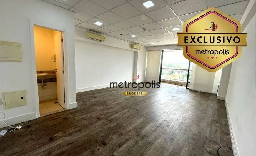 Sala para alugar, 44 m² por R$ 3.484,18/mês - Cerâmica - São Caetano do Sul/SP