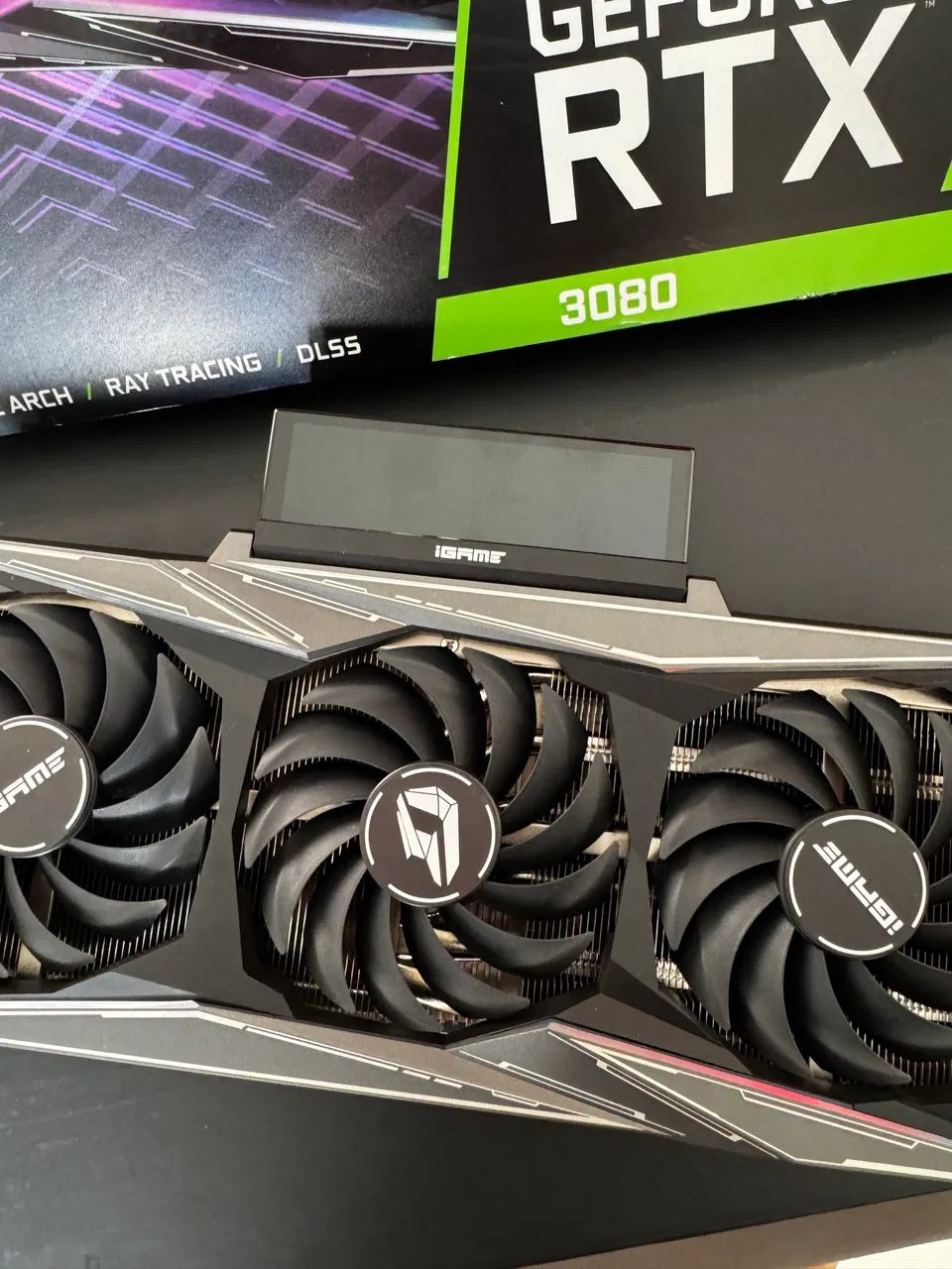 RTX 3080 VULKAN IGAME LCD 10GB  - Foto 2