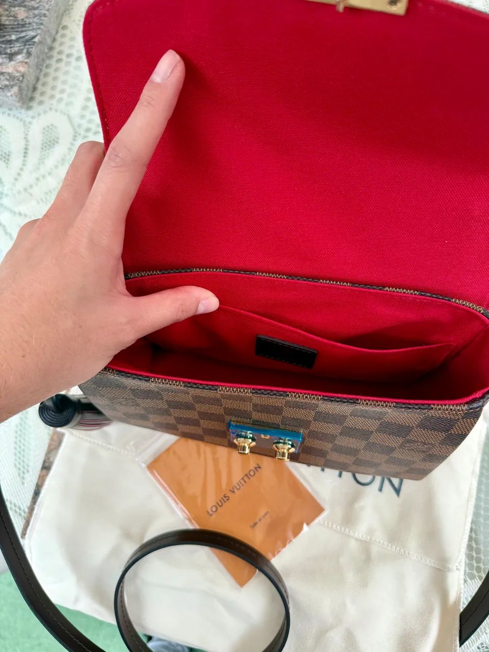 Bolsa Louis Vuitton Croisette - Foto 4