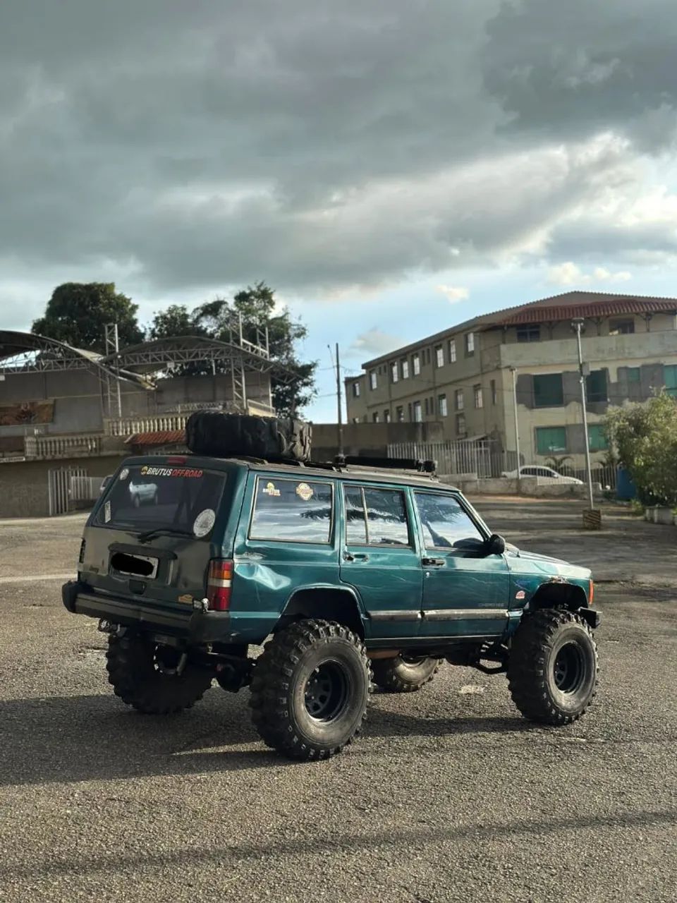 Jeep Cherokee XJ preparada para trilha. - Foto 5
