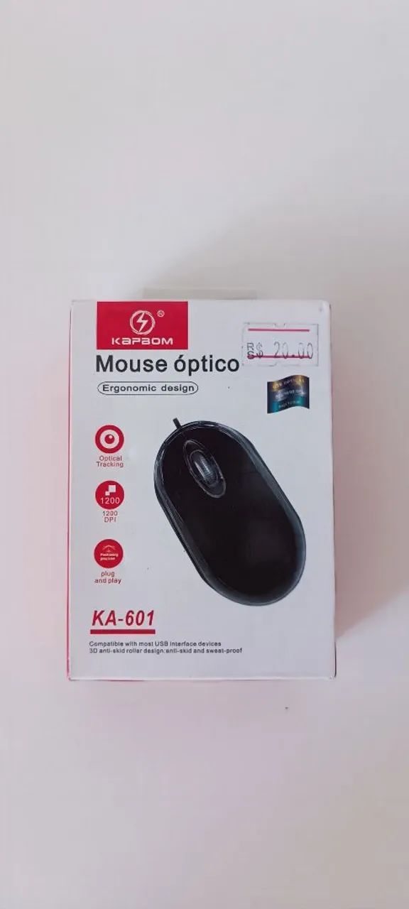 Mouse com design moderno e confortável - Foto 6