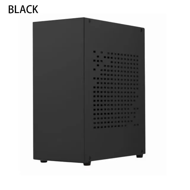 Gabinete Mini ITX PRETO em aluminio - NOVO E LACRADO