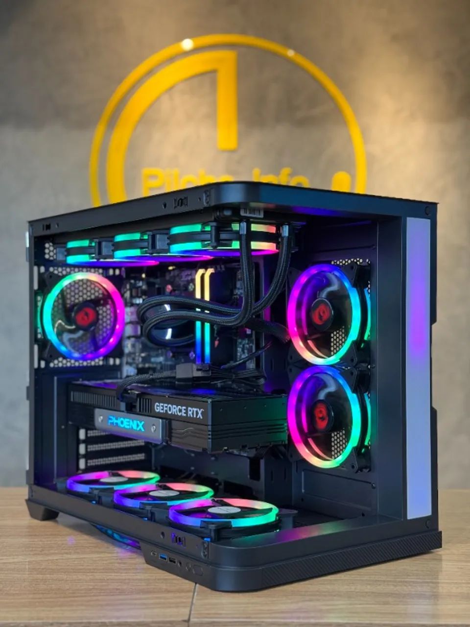 PC Gamer Ryzen 7 5700X3D + RTX 5070 12GB Loja Física - Até 18x - Foto 2