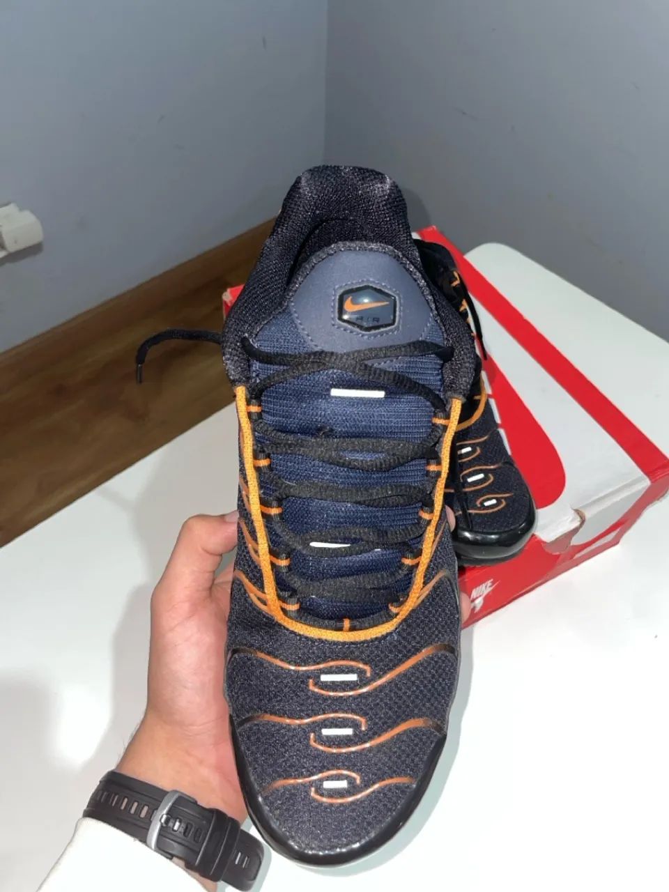 Nike Air Max Plus Dark Obsidian Orange - Foto 3
