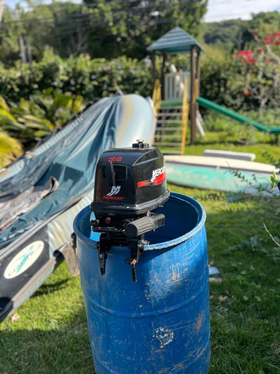 OPORTUNIDADE Mercury 5HP 2001- Revisado e Pronto para Usar