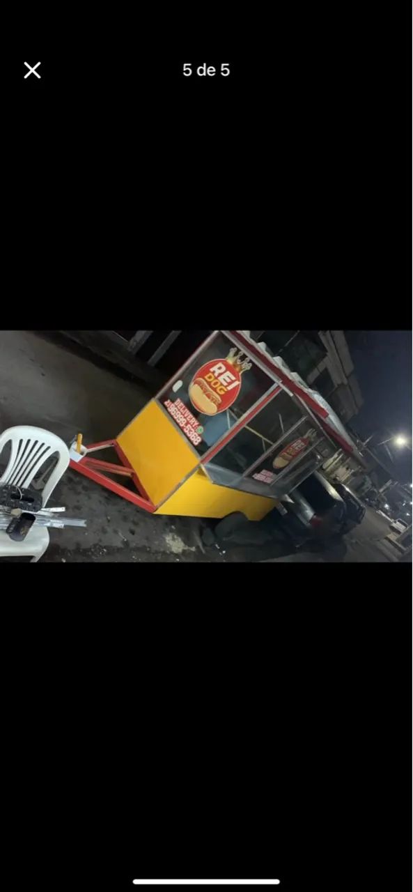 Carrinho de lanches completo - Foto 2