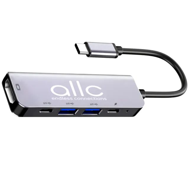 Adaptador Tipo C Para Hdmi 4k Hub Usb 3.0 Dex Mode Mac Apple - Foto 3