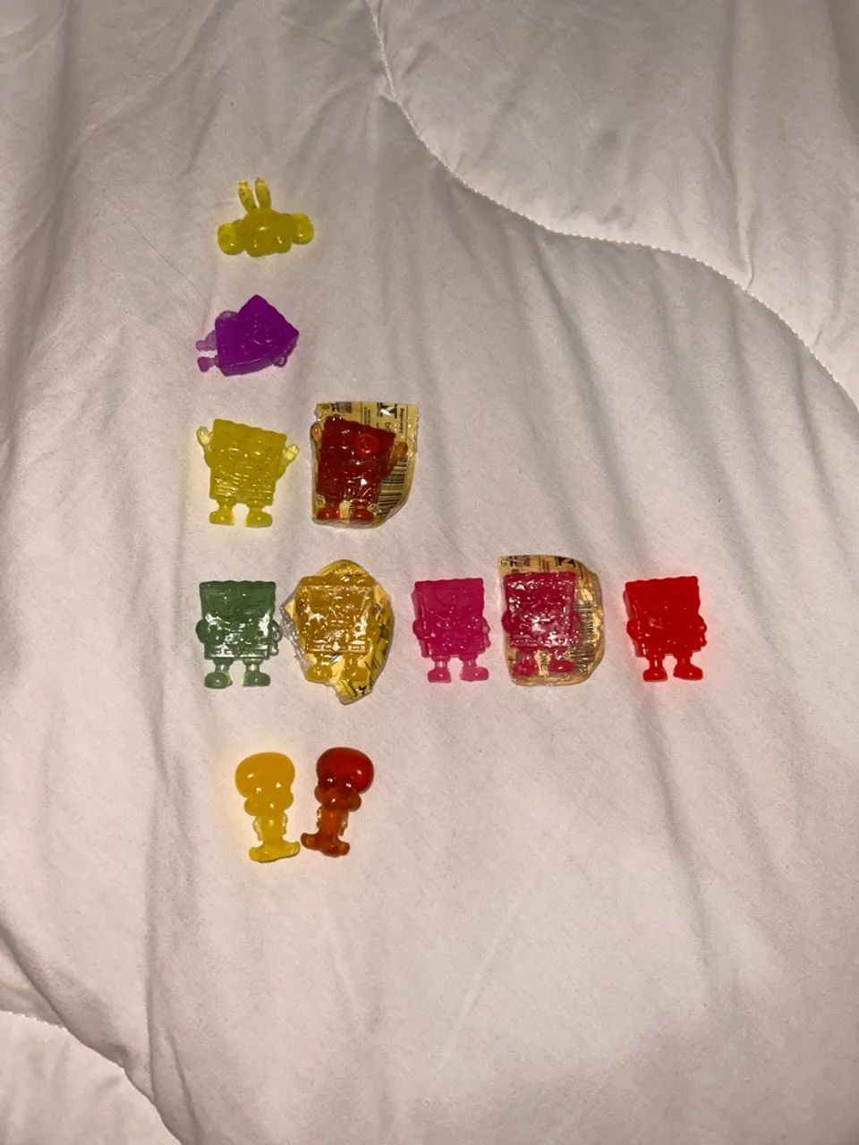 colecionáveis Bob Esponja