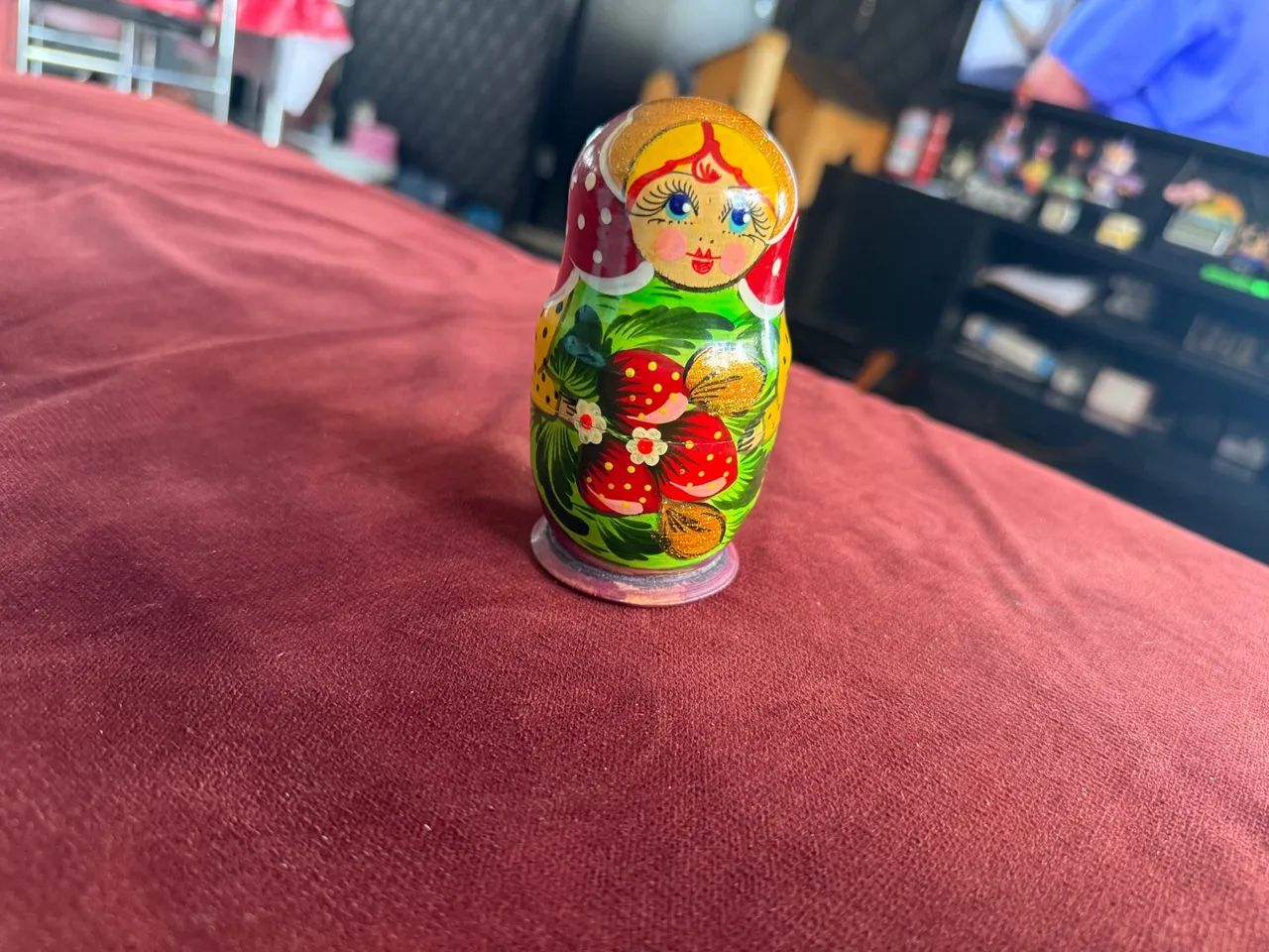 Boneca russa em madeira - Foto 6