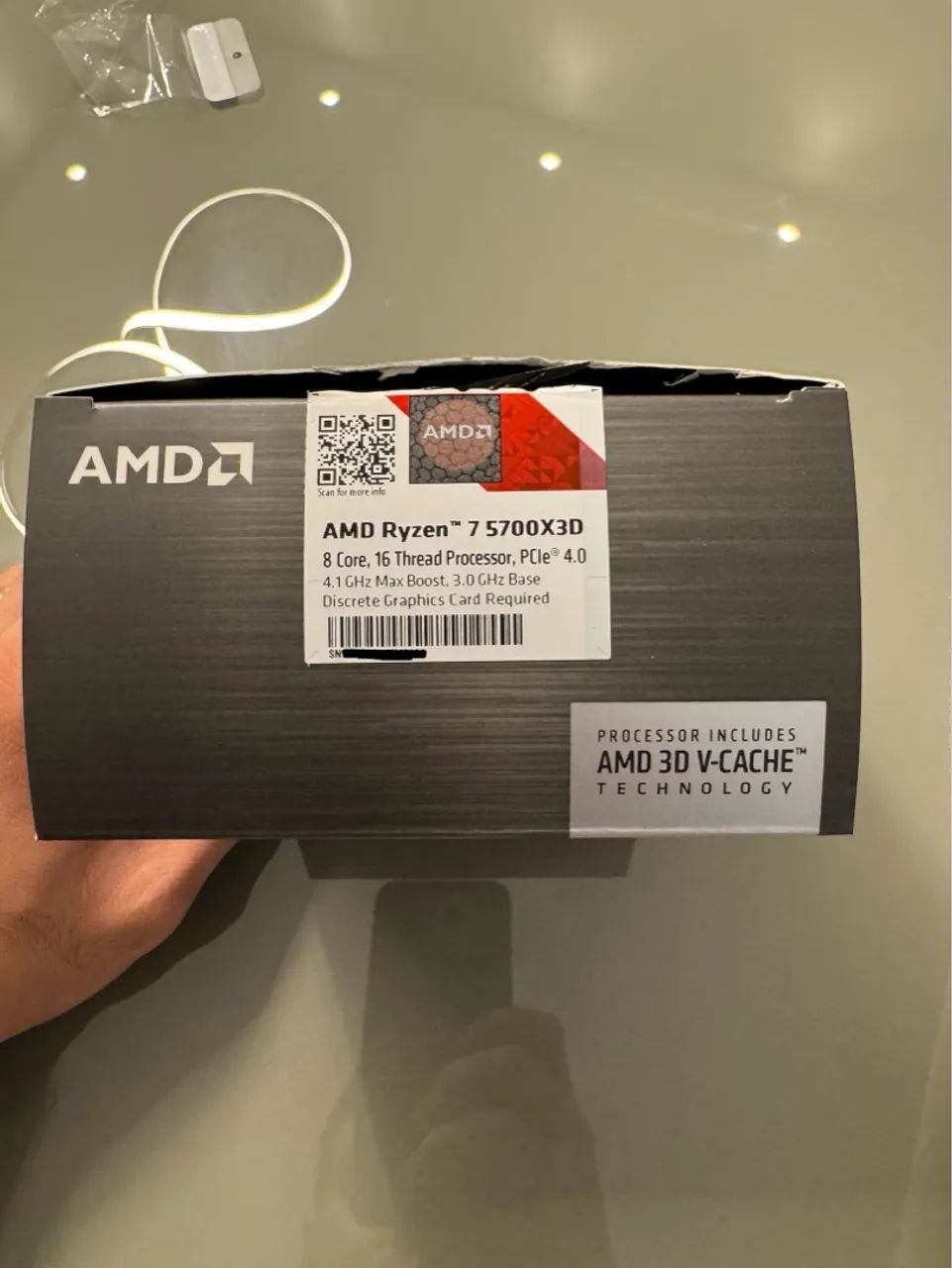 Processador AMD Ryzen 7 5700X3D