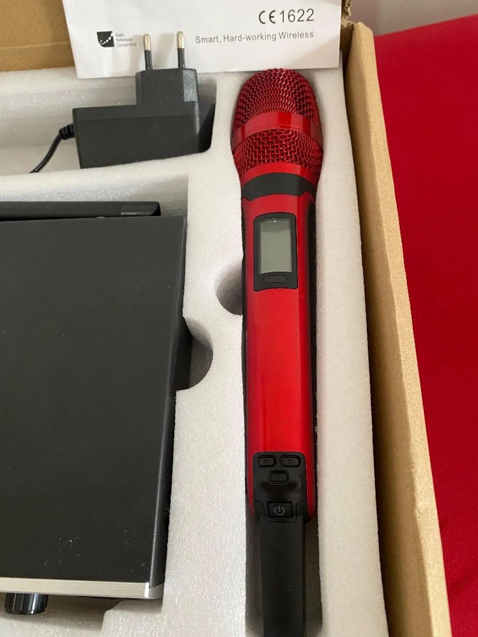 Vendo Microfones Sem Fio Profissional Duplo - Ideal para Eventos - Foto 2