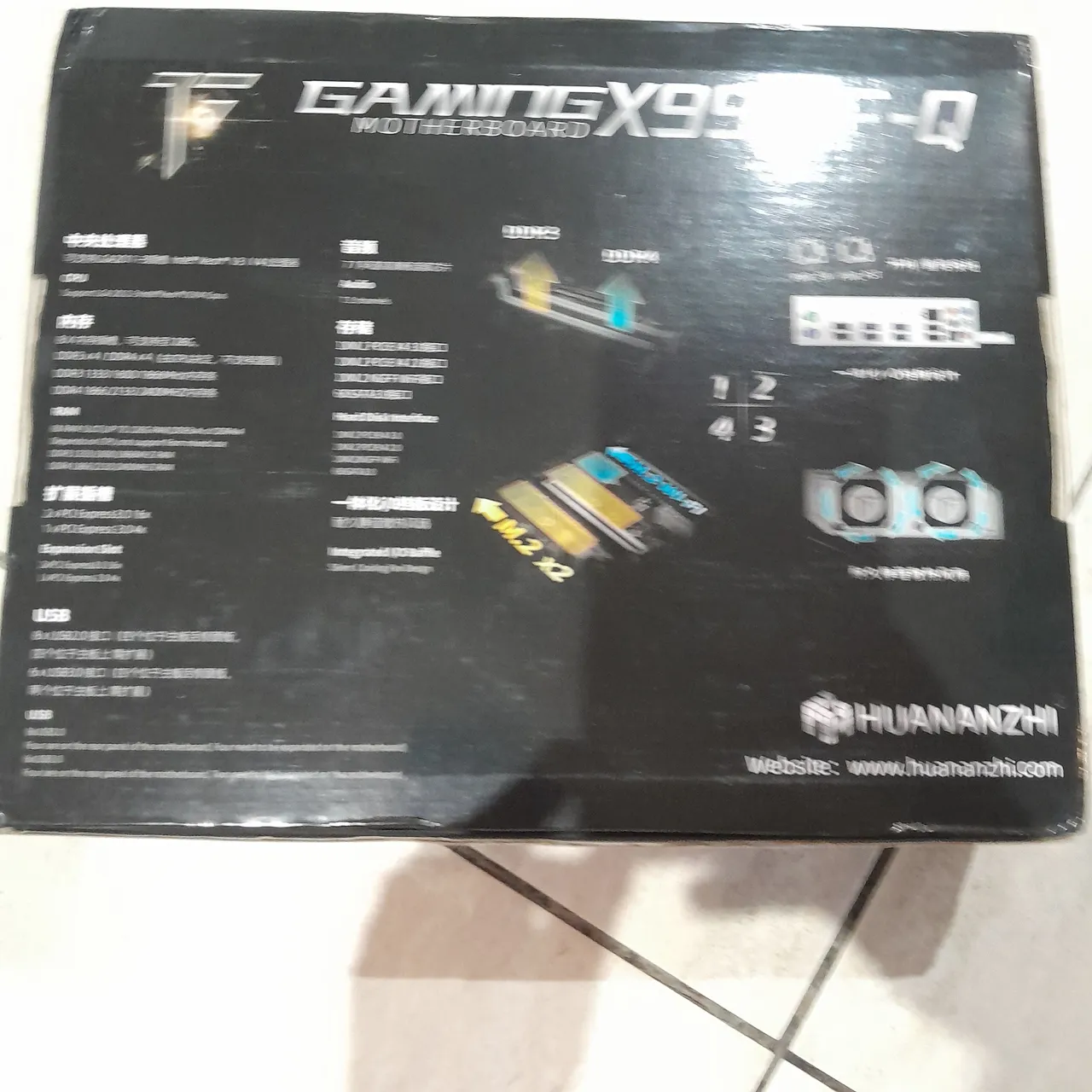 Placa Mãe Huananzhi X99-TF-Q Gaming